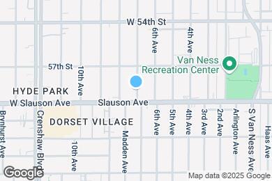 Map image of the property - 5749 11th Ave