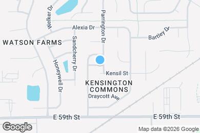 Map image of the property - 10245 Cadogan Dr