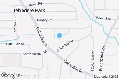 Map image of the property - 1593 Tanager Cir