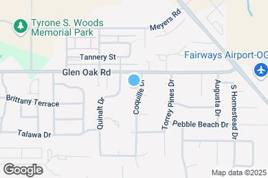 Map image of the property - 20053 Coquille Dr