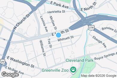 Map image of the property - 15 Whitsett St