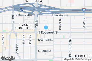 Map image of the property - 8th and Row Townhomes