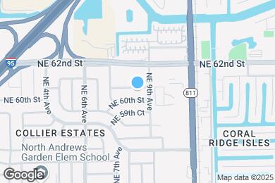 Map image of the property - 820 NE 61st St