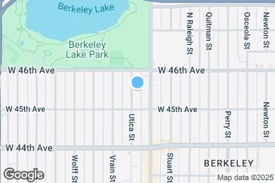 Map image of the property - 4544 Utica St