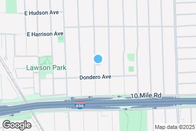 Map image of the property - 1325 Cherokee Ave
