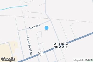 Map image of the property - 435 E Meadow Rd