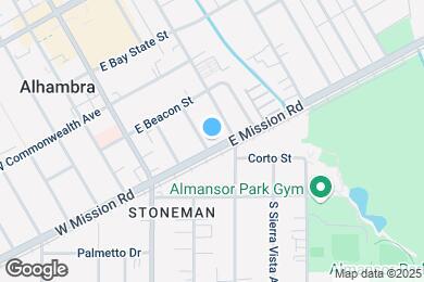 Map image of the property - 508 S Monterey St