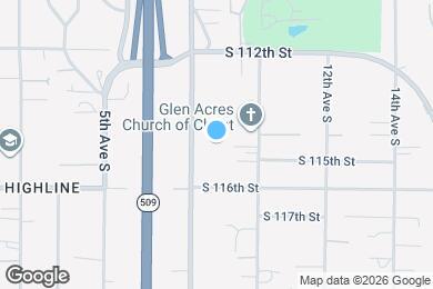 Map image of the property - 11416 8th Ave S