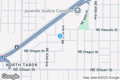 Map image of the property - 6435 NE Pacific St