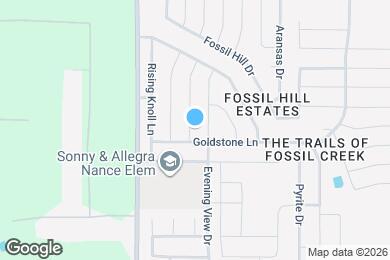 Map image of the property - 10408 Hideaway Trail
