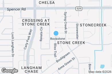 Map image of the property - 16826 Rockstone