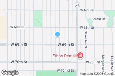 Map image of the property - 6828 Russell Ave S