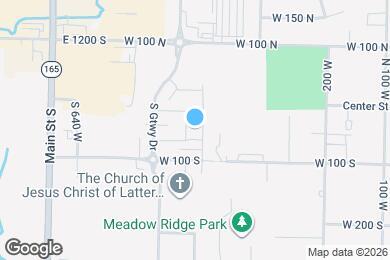 Map image of the property - 424 W 40 S