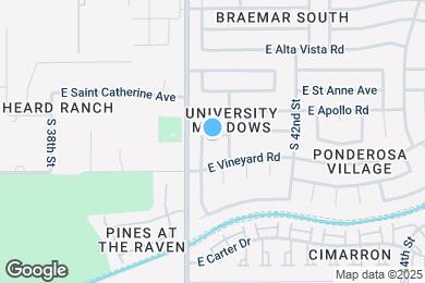 Map image of the property - 4025 E St Charles Ave