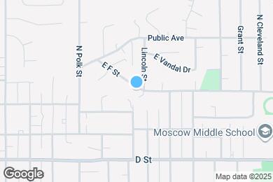 Map image of the property - 807 E F St