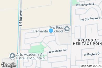 Map image of the property - 8818 W Hilton Ave
