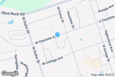 Map image of the property - 130 W Charlotte St