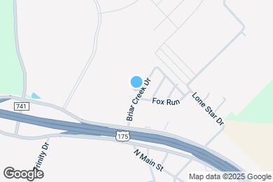Map image of the property - 203 Briar Creek Dr