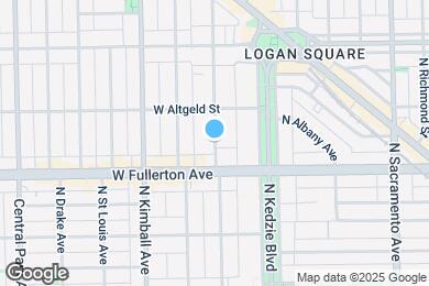 Map image of the property - 2428 N Sawyer Ave