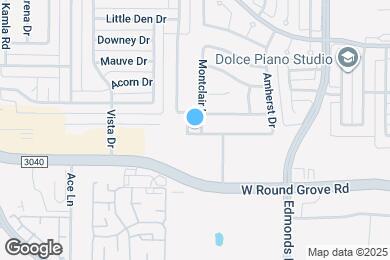 Map image of the property - 2132 Montclair Ln
