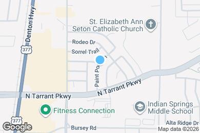 Map image of the property - 2075 Paint Pony Ln