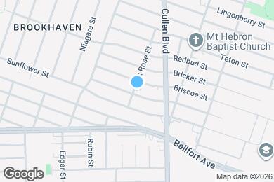 Map image of the property - 4601 White Rock St