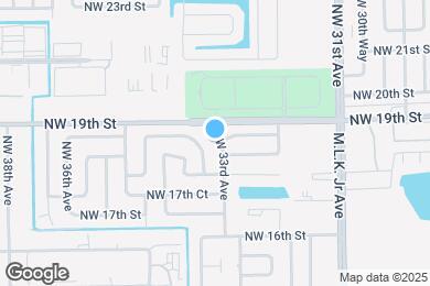 Map image of the property - 1861 NW 33rd Ave