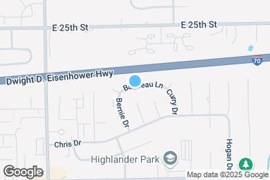Map image of the property - Beautiful Brick 3 Bedroom Home on East Side