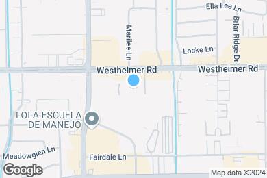 Map image of the property - Palms on Westheimer Apartments