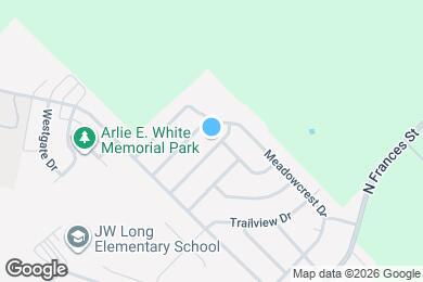 Map image of the property - 1825 Ridgecrest Dr