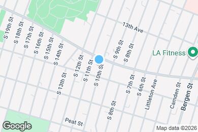 Map image of the property - 377 S 10th St