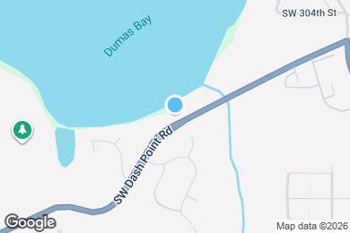 Map image of the property - 3620 SW Dash Point Rd