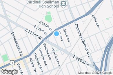 Map image of the property - 3442 Bruner Ave