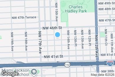Map image of the property - 1481 NW 44th St