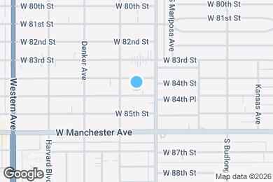 Map image of the property - 1433 W 84th Pl