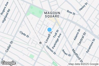 Map image of the property - 322 Lowell St