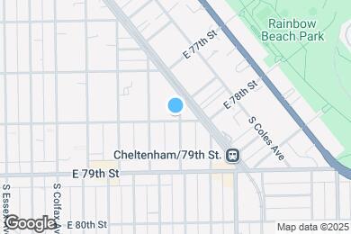 Map image of the property - 7756 S Muskegon Ave