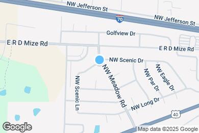 Map image of the property - 1123 NW Scenic Dr