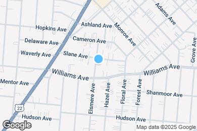 Map image of the property - 4020 Elsmere Ave