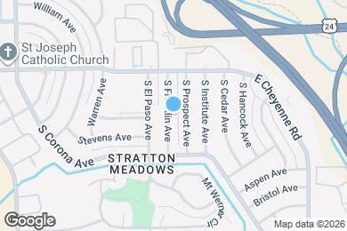 Map image of the property - 1919 S Franklin Ave