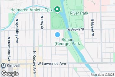 Map image of the property - 4928 N Whipple St
