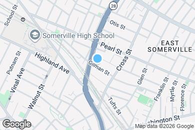 Map image of the property - 33 Gilman St