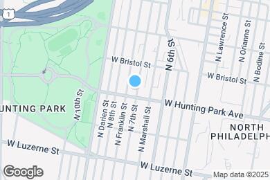 Map image of the property - 4208 N 7th St