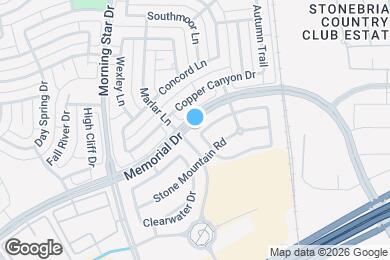 Map image of the property - 5901 Snow Creek Dr