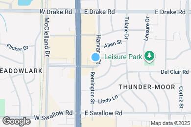 Map image of the property - 2741 Harvard St