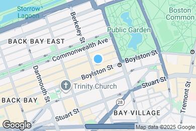 Map image of the property - 425 Boylston St