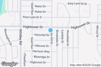 Map image of the property - 6053 Herschel Dr