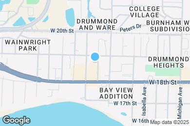 Map image of the property - 1823 High Ave
