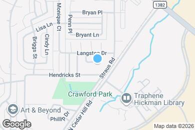 Map image of the property - 536 Majestic Park Ln
