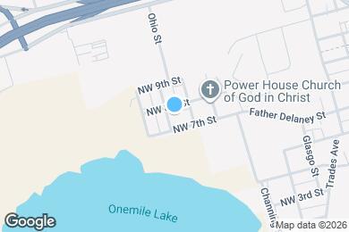 Map image of the property - 706 Ohio St